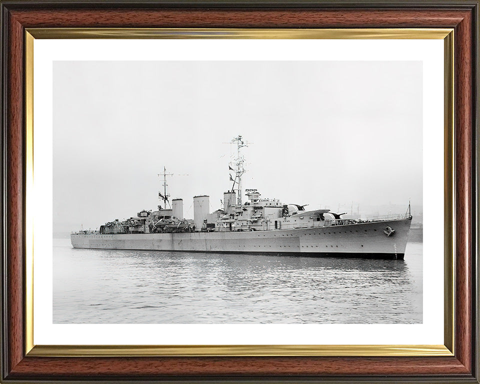 HMS Manxman M70 Royal Navy Abdiel class minelayer Photo Print or Framed Print - Hampshire Prints