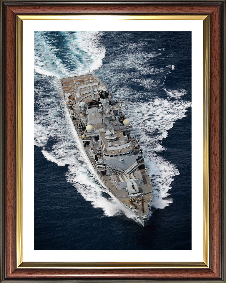 HMS Lancaster F229 Royal Navy Type 23 frigate Photo Print or Framed Print - Hampshire Prints