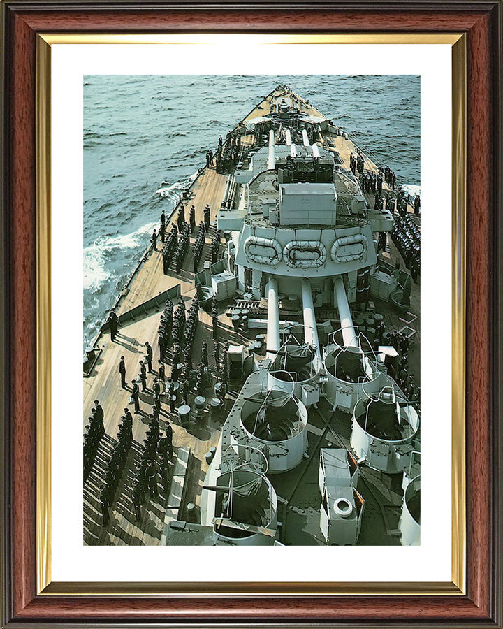 HMS Nelson (28) Royal Navy Nelson class battleship Photo Print or Framed Print - Hampshire Prints