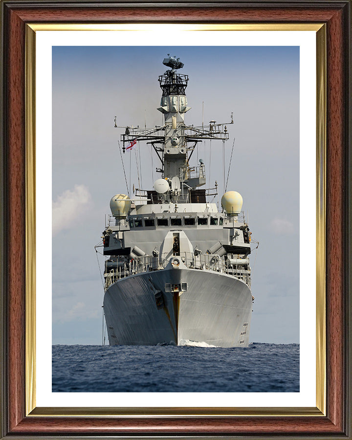 HMS Lancaster F229 Royal Navy type 23 Frigate Photo Print or Framed Print - Hampshire Prints