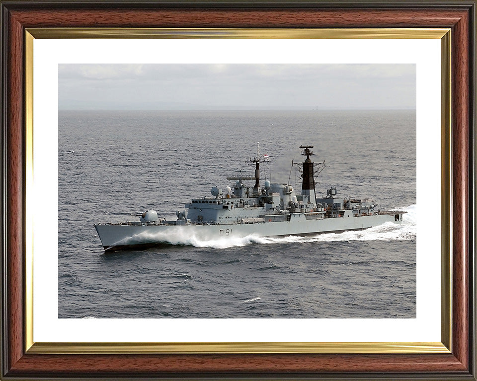 HMS Nottingham D91 | Photo Print | Framed Print | Poster | Type 42 | Destroyer | Royal Navy - Hampshire Prints