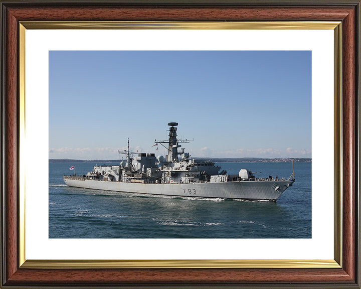 HMS St Albans F83 Royal Navy Type 23 frigate Photo Print or Framed Print - Hampshire Prints