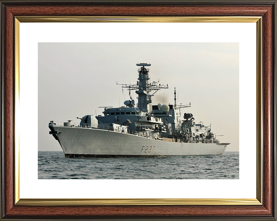 HMS Westminster F237 Royal Navy type 23 Frigate Photo Print or Framed Print - Hampshire Prints