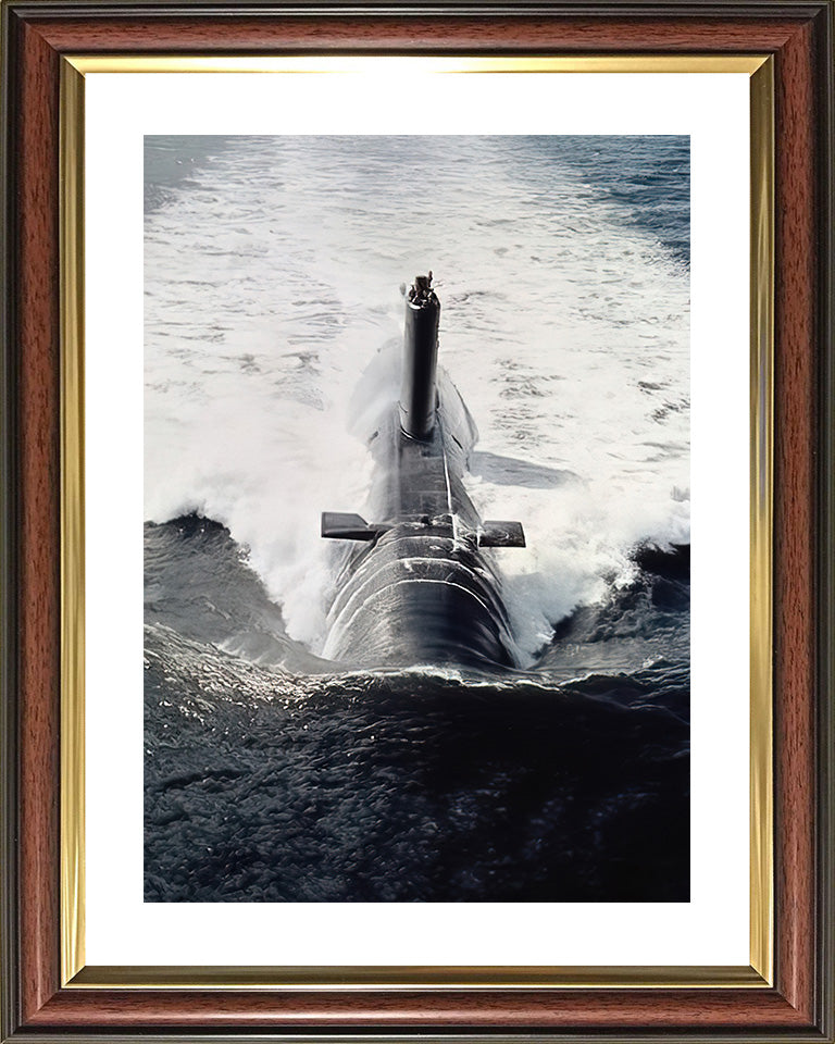 HMS Conqueror S48 Submarine | Photo Print | Framed Print | Churchill class | Royal Navy - Hampshire Prints