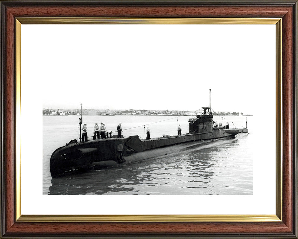 HMS Telemachus P321 Royal Navy T class Submarine Photo Print or Framed Print - Hampshire Prints