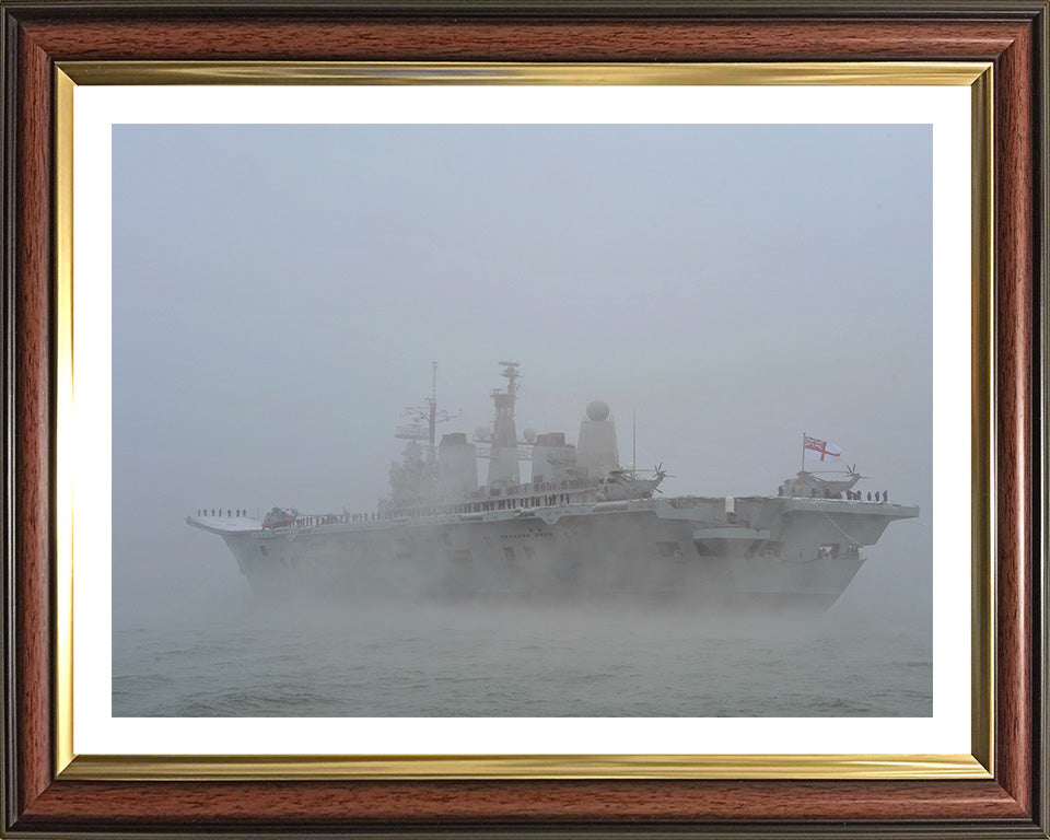 HMS Ark Royal R07 | Photo Print | Framed Print | Invincible Class | Aircraft Carrier | Royal Navy