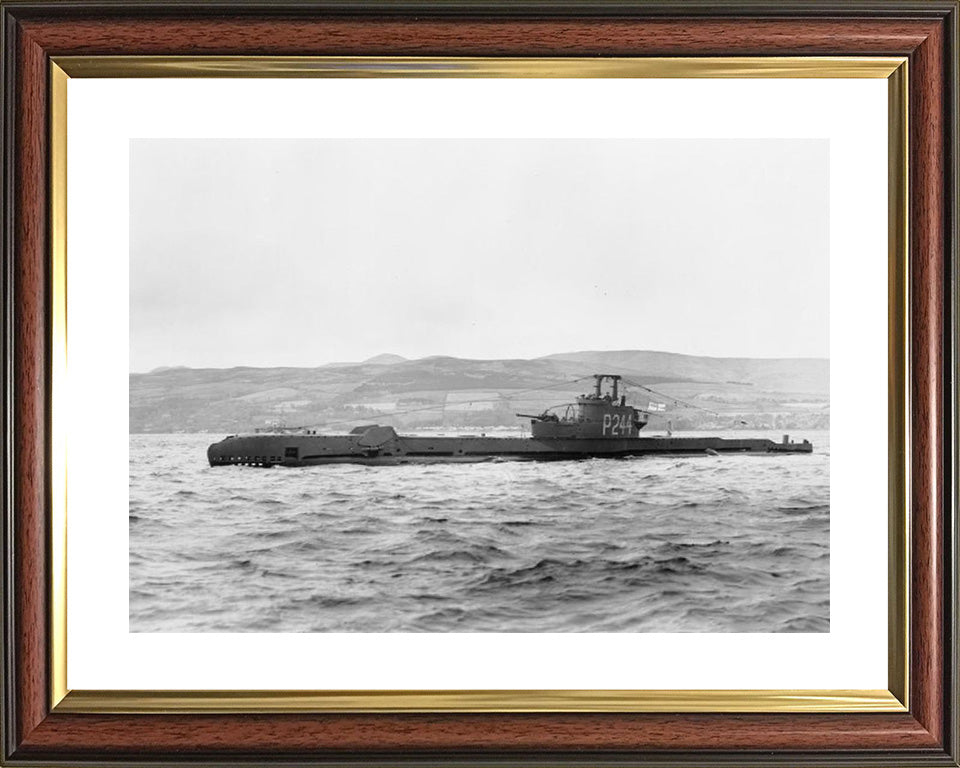 HMS Sea Devil P244 Royal Navy S Class Submarine Photo Print or Framed Print - Hampshire Prints