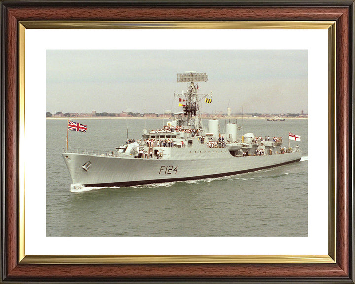 HMS Zulu F124 Royal Navy Tribal class frigate Photo Print or Framed Print - Hampshire Prints