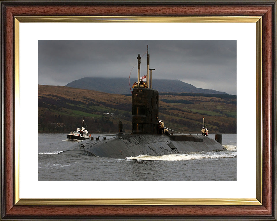 HMS Spartan S105 Submarine | Photo Print | Framed Print | Swiftsure Class | Royal Navy - Hampshire Prints