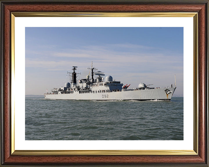 HMS Liverpool D92 Royal Navy Type 42 destroyer Photo Print or Framed Print - Hampshire Prints