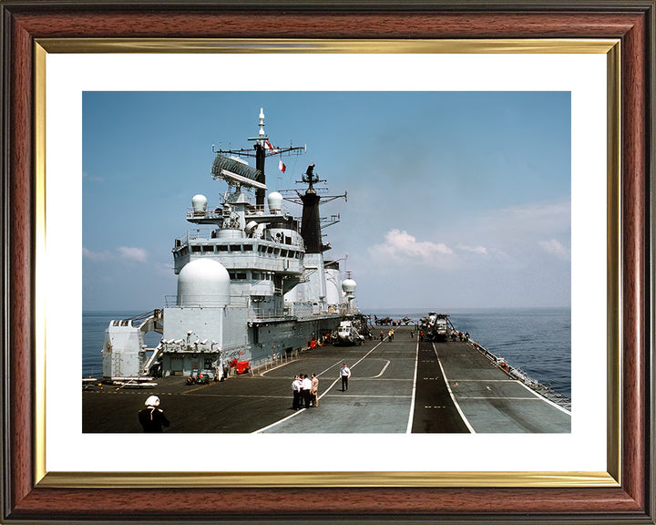 HMS Invincible R05 Royal Navy Invincible Class aircraft carrier Photo Print or Framed Print - Hampshire Prints