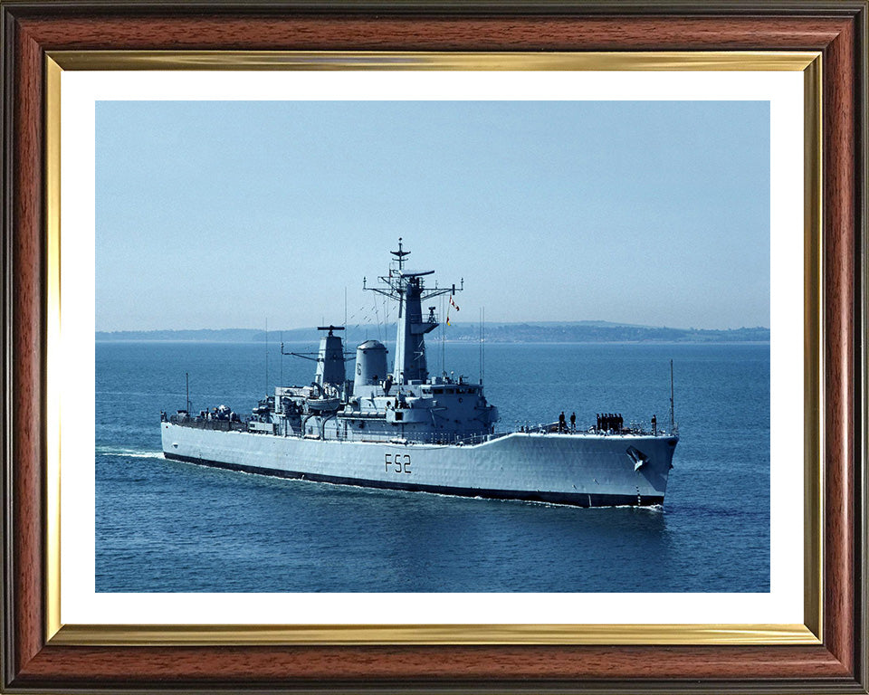 HMS Juno F52 Royal Navy Leander class frigate Photo Print or Framed Print - Hampshire Prints