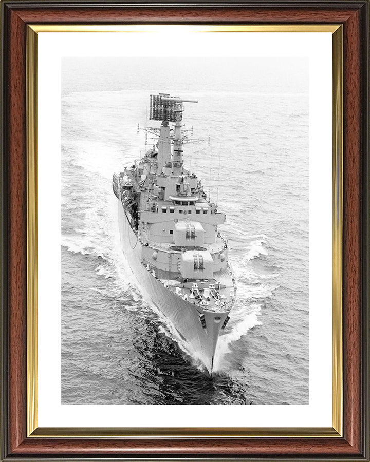 HMS Norfolk D21 Royal Navy County class destroyer Photo Print or Framed Photo Print - Hampshire Prints