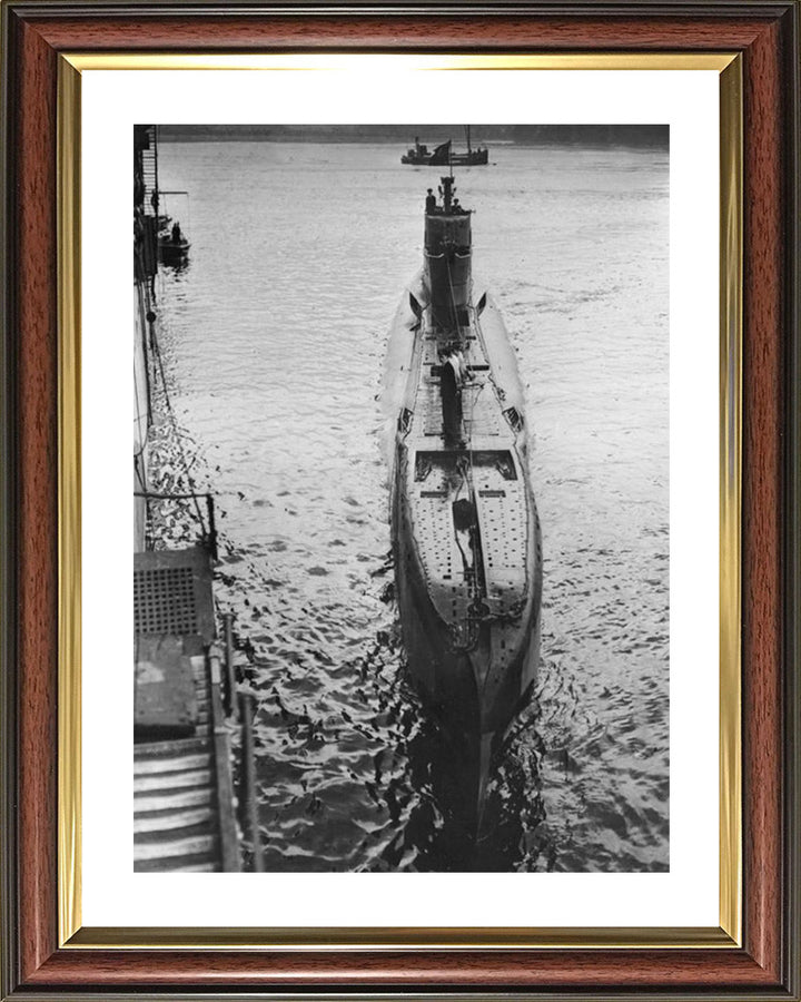 HMS Tuna N94 Royal Navy T class Submarine Photo Print or Framed Print - Hampshire Prints