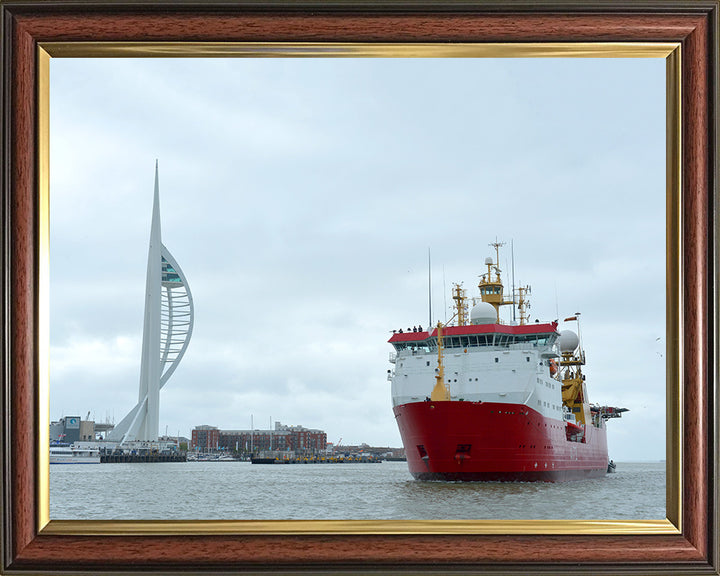 HMS Protector A173 Royal Navy Ice patrol ship Photo Print or Framed Print - Hampshire Prints