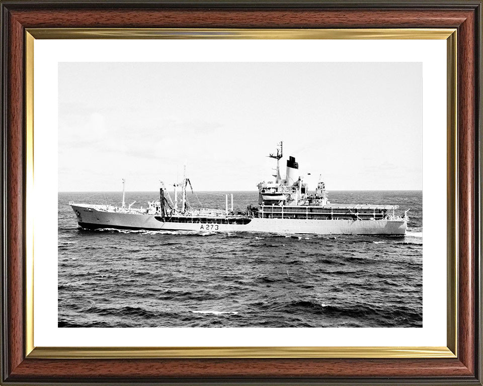 RFA Black Rover A273 Royal Fleet Auxiliary Rover class small fleet tanker Photo Print or Framed Print - Hampshire Prints