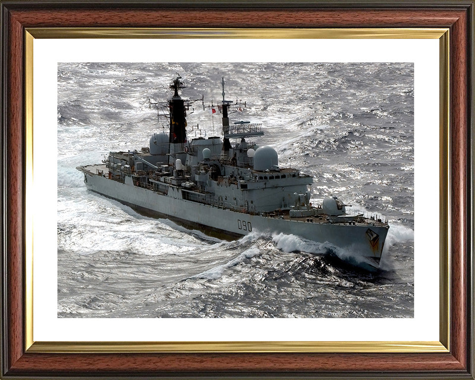 HMS Southampton D90 Royal Navy Type 42 destroyer Photo Print or Framed Print - Hampshire Prints