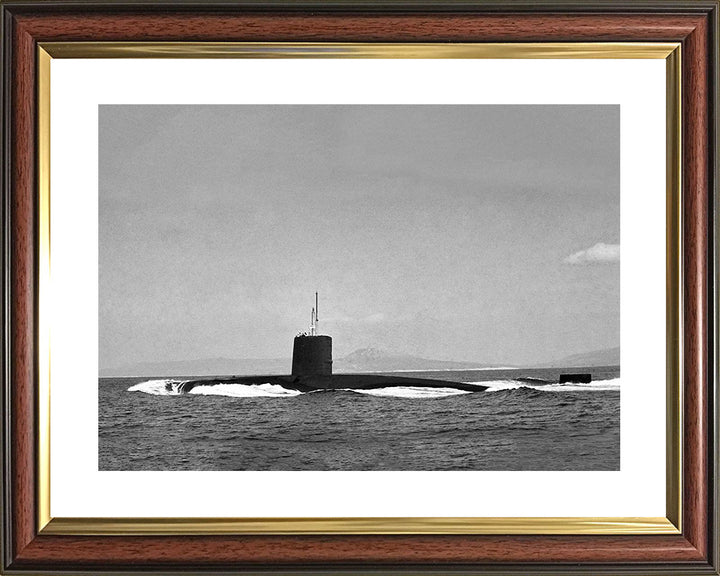 HMS Conqueror S48 Royal Navy Churchill class Submarine Photo Print or Framed Print - Hampshire Prints