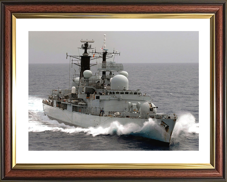 HMS Nottingham D91 | Photo Print | Framed Print | Poster | Type 42 | Destroyer | Royal Navy - Hampshire Prints