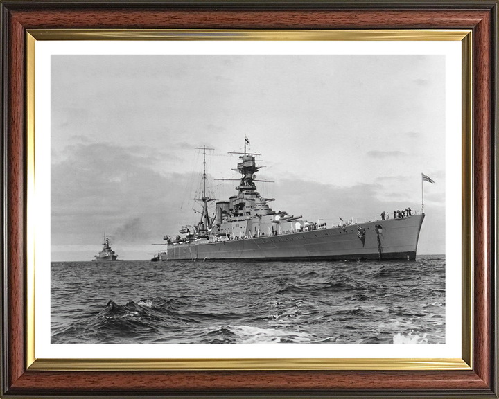 HMS Hood (51) | Photo Print | Framed Print | Admiral Class | Battlecruiser | Royal Navy - Hampshire Prints