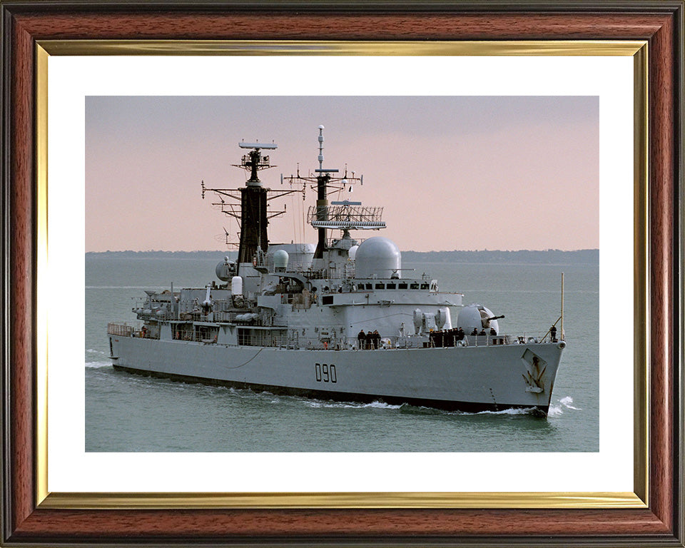 HMS Southampton D90 Royal Navy Type 42 destroyer Photo Print or Framed Print - Hampshire Prints