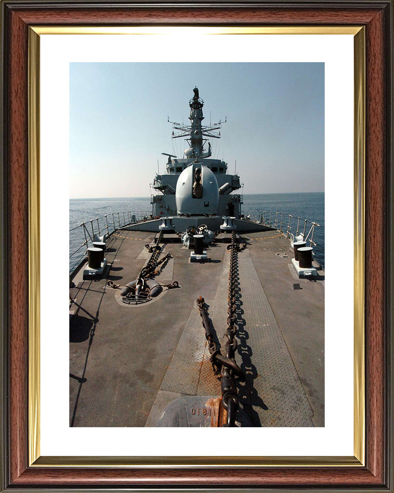 HMS Grafton F80 Royal Navy Type 23 Frigate Photo Print or Framed Print - Hampshire Prints