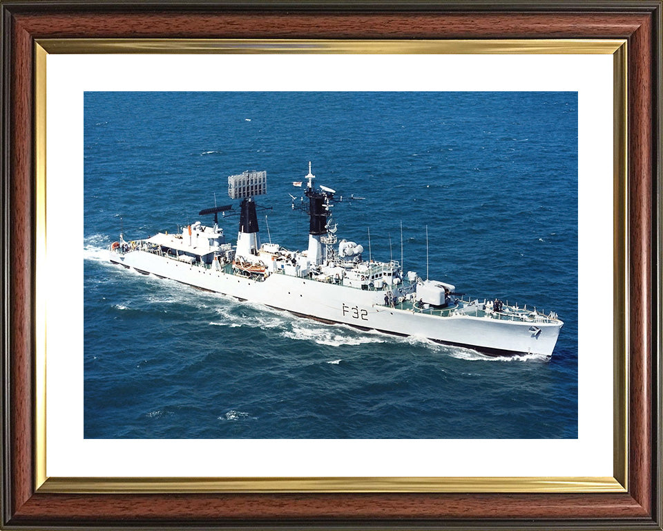 HMS Salisbury F32 | Photo Print | Framed Print | Salisbury Class | Frigate | Royal Navy - Hampshire Prints