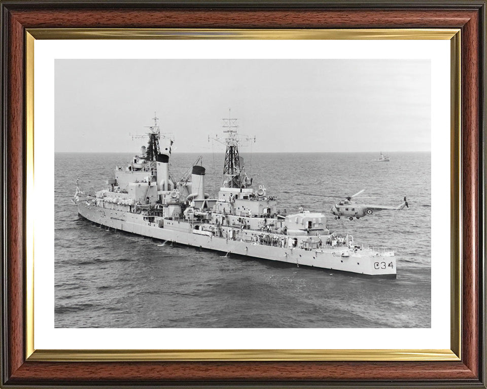 HMS Lion C34 Royal Navy Tiger class cruiser Photo Print or Framed Print - Hampshire Prints