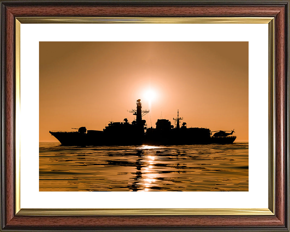 HMS St Albans F83 Royal Navy Type 23 frigate Photo Print or Framed Print - Hampshire Prints