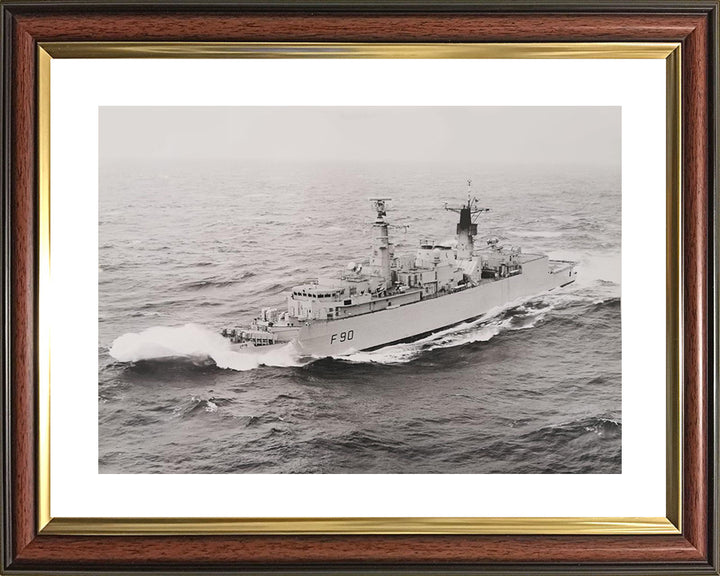 HMS Brilliant F90 Royal Navy Type 22 Frigate Photo Print or Framed Print - Hampshire Prints