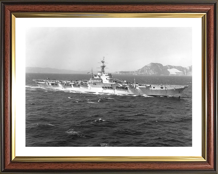 HMS Warrior R31 | Photo Print | Framed Print | Poster | Colossus Class | Aircraft Carrier | Royal Navy