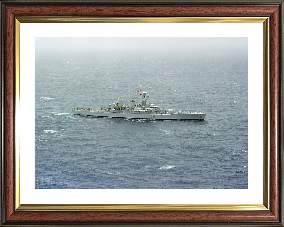 HMS Naiad F39 | Photo Print | Framed Print | Poster | Leander Class | Frigate | Royal Navy - Hampshire Prints