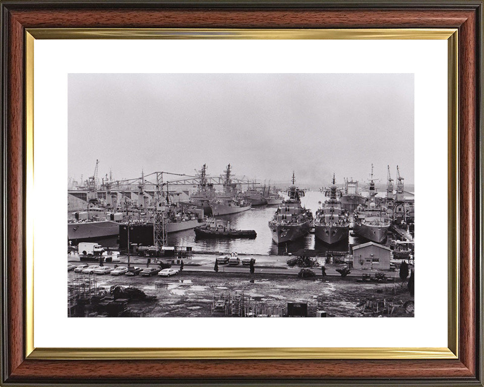 Singapore Naval Base 1969 (Sembawang) Print or Framed Photo Print - Hampshire Prints