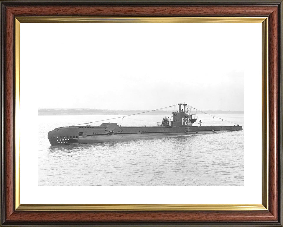 HMS Storm P233 Royal Navy S class Submarine Photo Print or Framed Print - Hampshire Prints
