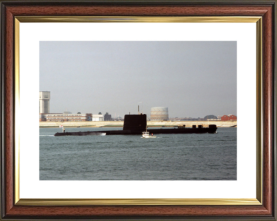 HMS Otter S15 Royal Navy Oberon class Submarine Photo Print or Framed Print - Hampshire Prints