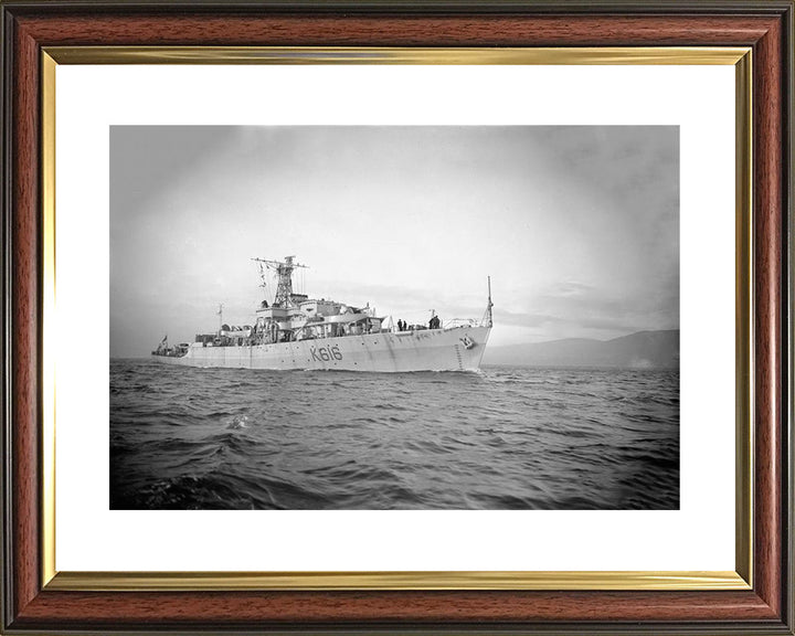 HMS Wigtown Bay K616 Royal Navy Bay Class Frigate Photo Print or Framed Print - Hampshire Prints