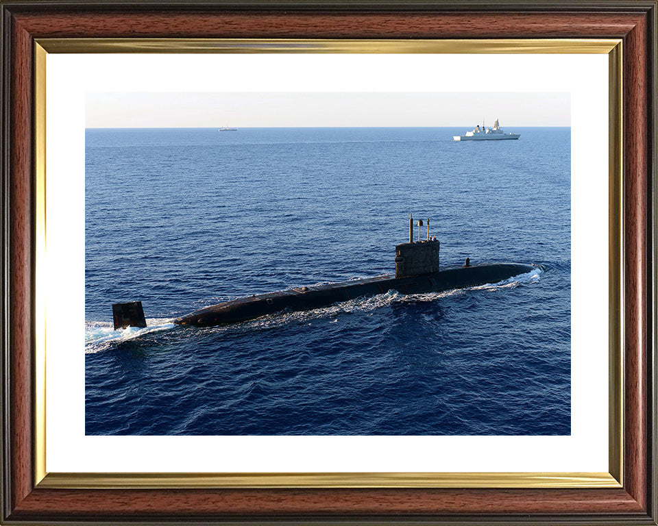 HMS Talent S92 Royal Navy Trafalgar class Submarine Photo Print or Framed Print - Hampshire Prints