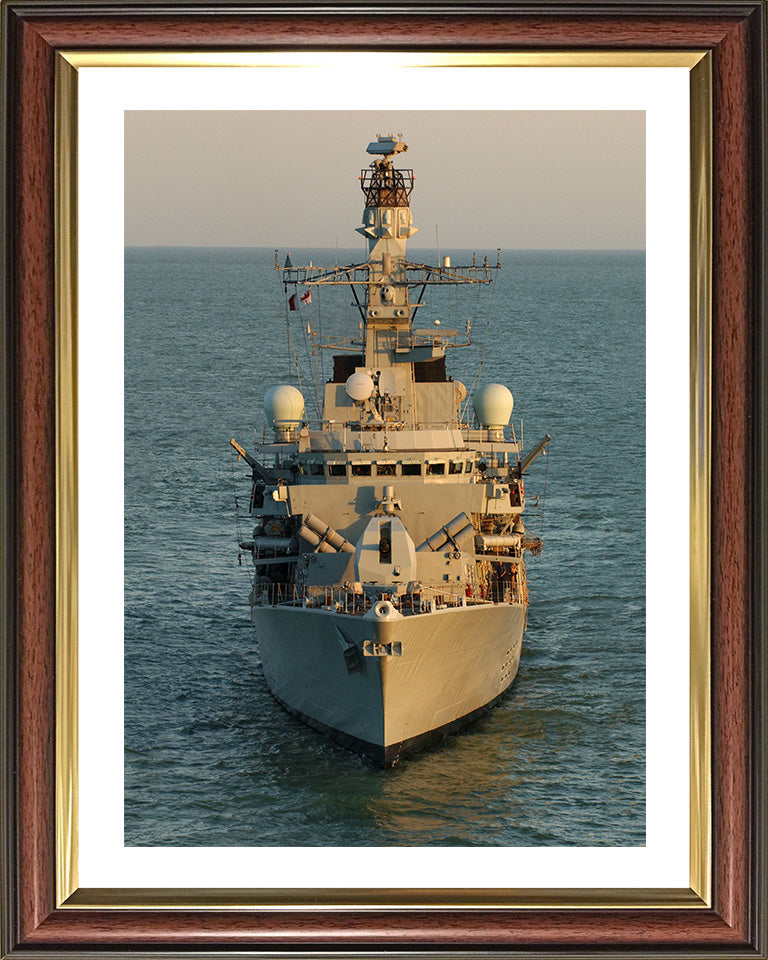 HMS Marlborough F233 Royal Navy type 23 Frigate Photo Print or Framed Print - Hampshire Prints