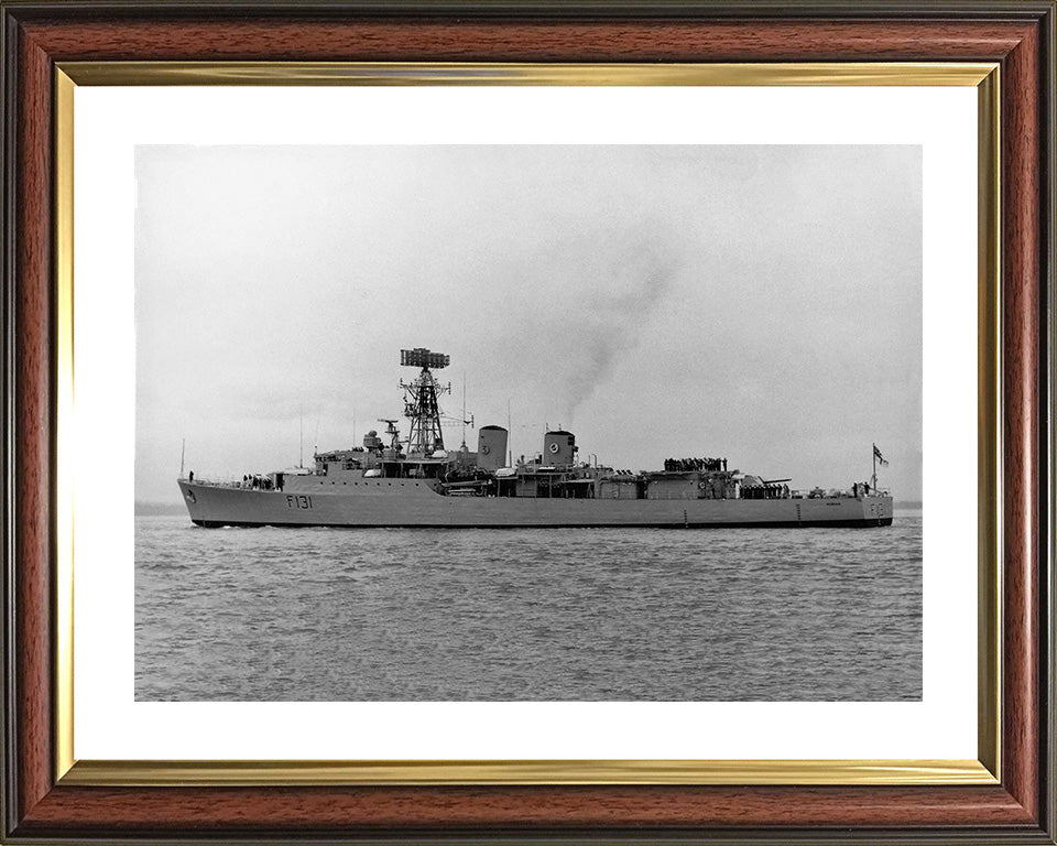 HMS Nubian F131 Royal Navy Tribal class frigate Photo Print or Framed Photo Print - Hampshire Prints