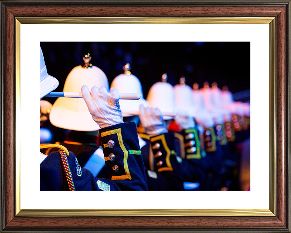 Royal marines band service drummers Photo Print or Framed Photo Print - Hampshire Prints