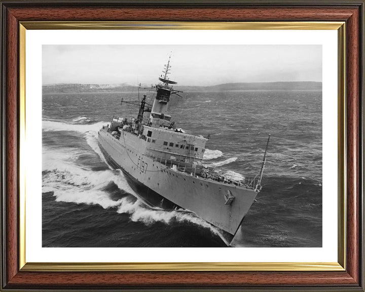 HMS Grenville F197 (R97) Royal Navy U class destroyer Photo Print or Framed Print - Hampshire Prints