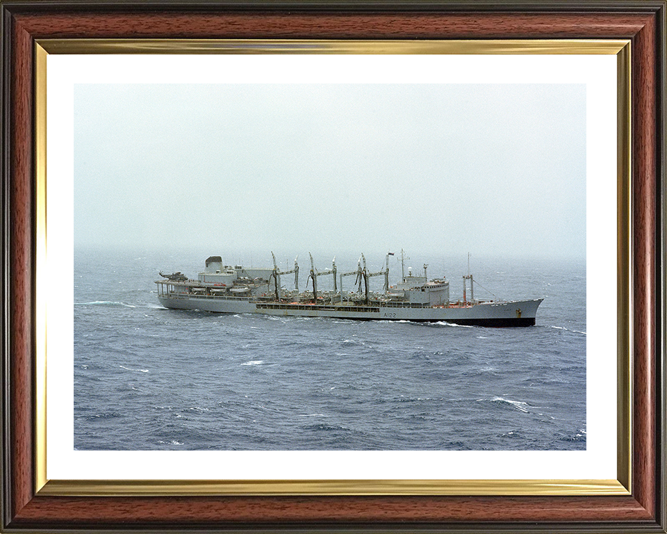 RFA Olwen A122 Royal Fleet Auxiliary Ol class tanker Photo Print or Framed Print - Hampshire Prints