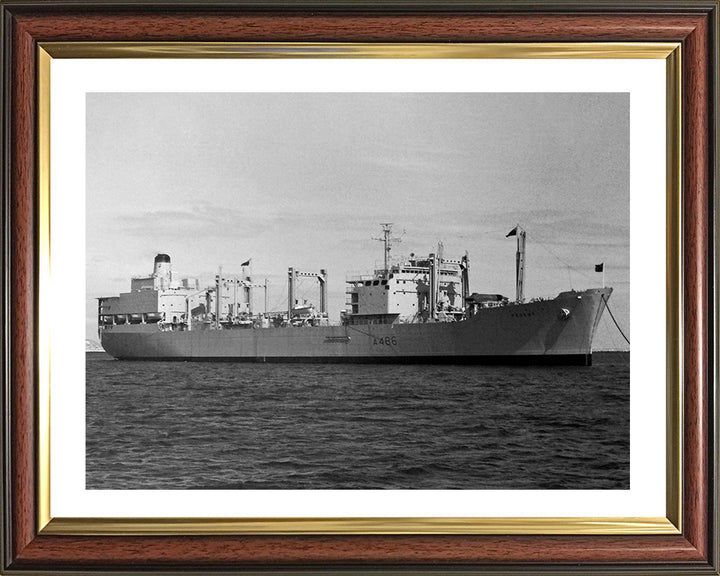 RFA Regent A486 Royal Fleet Auxiliary ammunition explosives and stores supply ship Photo Print or Framed Print - Hampshire Prints