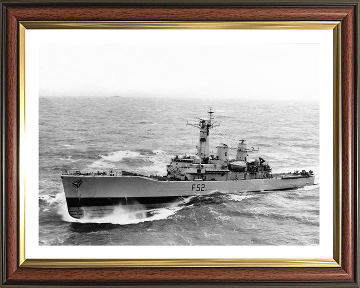 HMS Juno F52 Royal Navy Leander class frigate Photo Print or Framed Print - Hampshire Prints