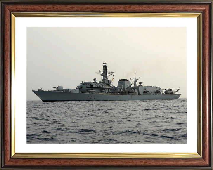 HMS St Albans F83 Royal Navy type 23 Frigate Photo Print or Framed Print - Hampshire Prints