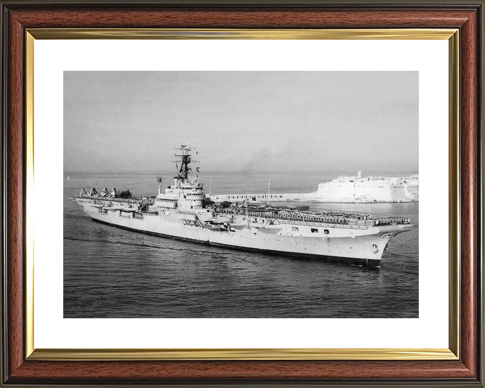 HMS Theseus R64 | Photo Print | Framed Print | Colossus Class | Aircraft Carrier | Royal Navy - Hampshire Prints