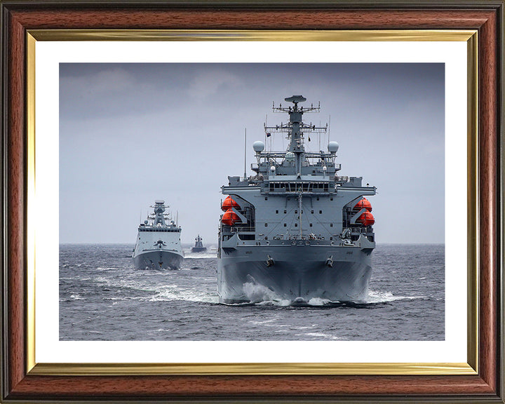 RFA Argus A135 Royal Fleet Auxiliary Casualty class Ship Photo Print or Framed Print - Hampshire Prints