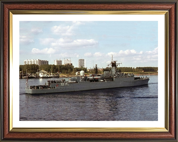 HMS Grenville F197 (R97) Royal Navy U class destroyer Photo Print or Framed Print - Hampshire Prints