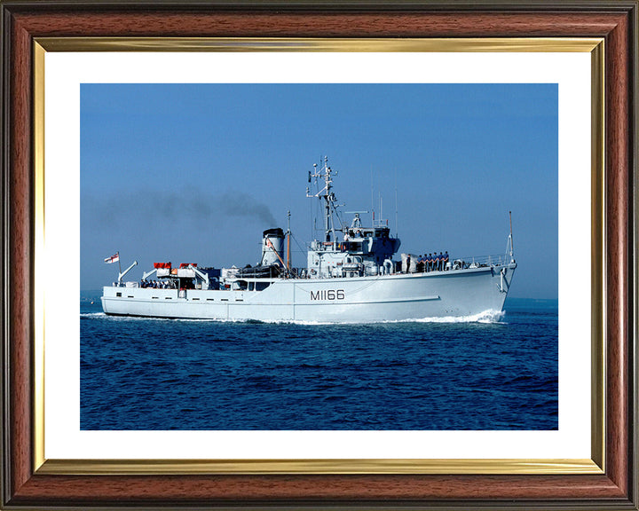 HMS Nurton M1166 Royal Navy Ton Class Minesweeper Photo Print or Framed Print - Hampshire Prints