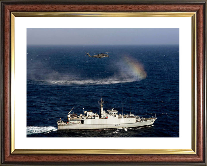 HMS Pembroke M107 Royal Navy Sandown class Mine Hunter Photo Print or Framed Photo Print - Hampshire Prints